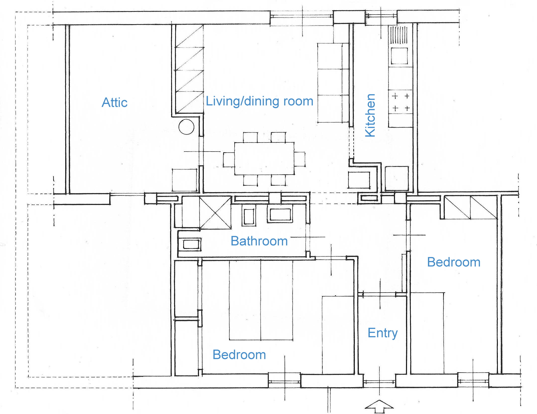 Apartment's map
